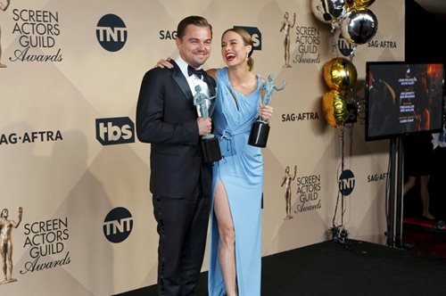 Ο πρόλογος των Οσκαρ: Ντι Κάπριο και Λάρσον οι μεγάλοι νικητές των SAG