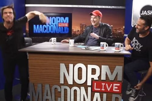 Ξαναχτύπησε. Ο Τζιμ Κάρεϊ διέλυσε μέσα σε λίγη ώρα ένα ολόκληρο τηλεοπτικό στούντιο