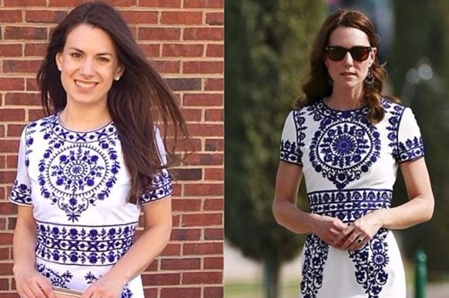 Η Αμερικανίδα που έχει πάθει νεύρωση με την Κέιτ Μίντλετον φοράει κάθε μέρα τα ίδια ρούχα με εκείνη