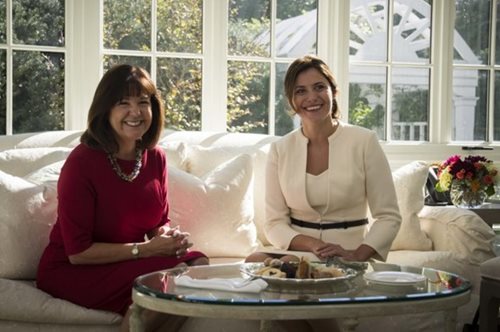 Το σικάτο ιβουάρ ταγέρ της Μπέτυς Μπαζιάνα στον Λευκό Οίκο και ο αναγραμματισμός στο όνομά της