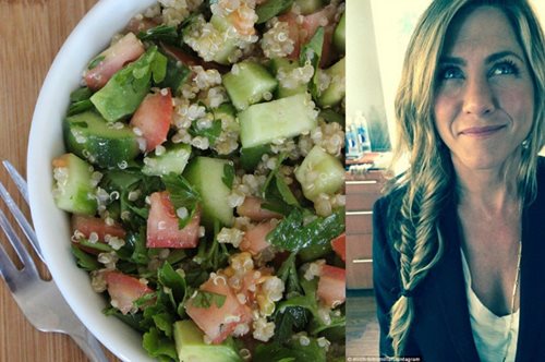Εύκολη, υγιεινή και διαιτητική: Φτιάξε την αγαπημένη σαλάτα της Jennifer Aniston με κινόα