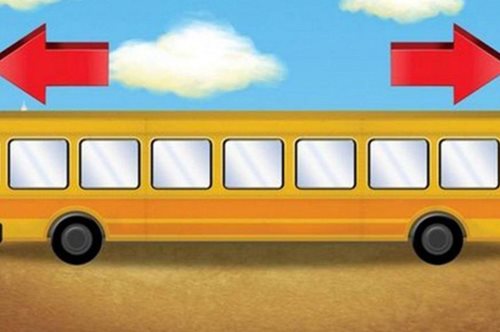 To κουίζ που τρελαίνει (ξανά) το internet - Προς ποια κατεύθυνση κινείται αυτό το λεωφορείο;
