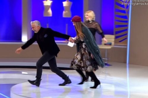 Γιατί o Χάρης Χριστόπουλος άρπαξε τη Βασιλική Ρούσσου από το χέρι και έφυγε από το πλατό; 