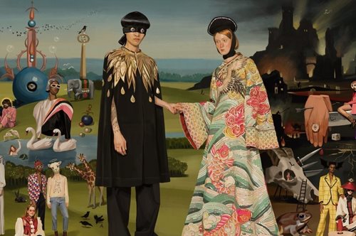 Στη νέα καμπάνια του οίκου Gucci τα ρούχα βγαίνουν μέσα από σπουδαίους πίνακες ζωγραφικής 