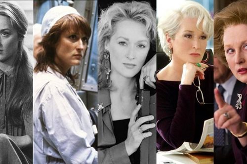 Ρεκόρ επιτυχιών: 21 υποψηφιότητες, 3 Oscar, 19 φορέματα για τη μοναδική Μέριλ Στριπ