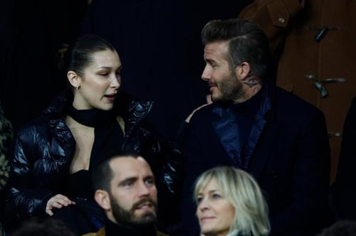 Το βλέμμα του Ντέιβιντ Μπέκαμ στη Μπέλα Χαντίντ που έκανε έξαλλους τους φαν της Βικτόρια 