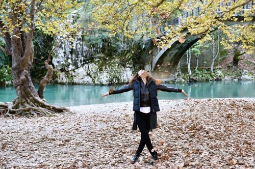 Φύγαμε για Ζαγοροχώρια: Η Ολυμπία Κρασαγάκη πήρε τα βουνά 