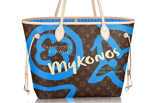 H Louis Vuitton συνδέει το όνομά της με την Μύκονο: Συλλεκτική τσάντα που κάνει το γύρο του κόσμου