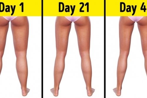 Πώς λέπτυνα και σμίλεψα τις παχουλές γάμπες μου, μέσα σε τρεις εβδομάδες