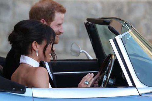 H Stella McCartney αποκάλυψε την ιστορία πίσω από το δεύτερο (και καλύτερο) νυφικό της Μέγκαν Μαρκλ