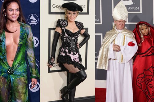 Το αβγό της Gaga, το bamboo dress της Lopez, τα οπίσθια της Madonna κ.α. στιγμές των Grammy