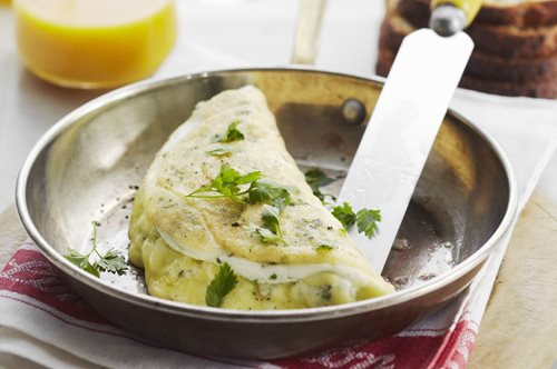 Το απόλυτο πρωινό της δίαιτας: Ομελέτα με τα ασπράδια των αυγών με αυξημένη πρωτεΐνη