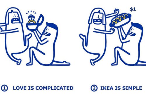 Η ΙΚΕΑ σου δείχνει πώς να διορθώσεις τα ερωτικά σου προβλήματα, με ένα εγχειρίδιο αγάπης