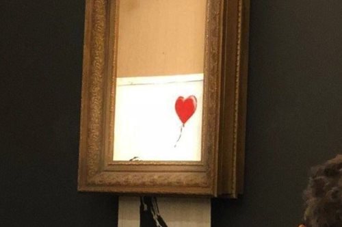 Μυστήριο: Έργο του Banksy πωλήθηκε για 1 εκατομμύριο και καταστράφηκε σε λίγα λεπτά