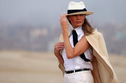 Μελάνια Τραμπ: Το σοβαρό λάθος στην τελευταία εμφάνισή της που έγινε viral