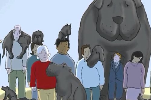 Ο μαύρος σκύλος της κατάθλιψης: Το βίντεο που θα σε συγκινήσει και θα σε βοηθήσει να καταλάβεις 