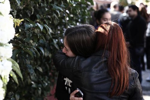 25 εικόνες θρήνου και σπαραγμού στο τελευταίο αντίο στον Παντελή