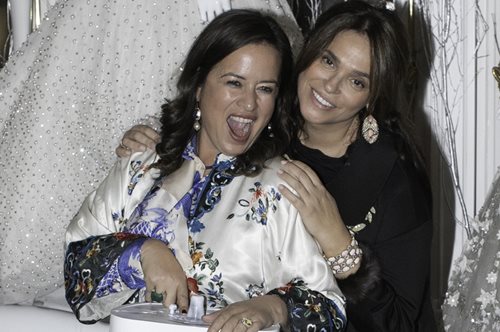 H Τζέιντ Τζάγκερ παρουσίασε τη νέα συλλογή κοσμημάτων της στο ατελιέ της Σίλιας Κριθαριώτη