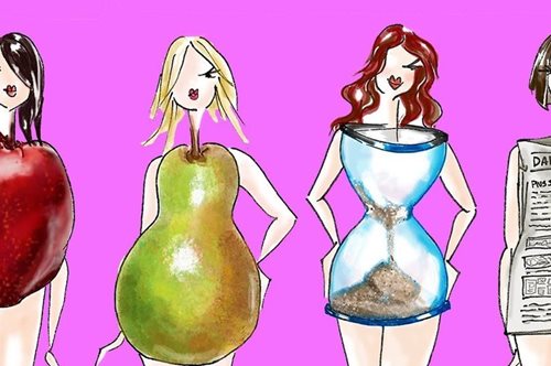 Μήλο, αχλάδι, κλεψύδρα, εφημερίδα. Πώς να ντυθείς σωστά ανάλογα με τον σωματότυπο σου