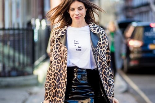 Δεν περιμέναμε με τίποτα ότι θα δούμε το animal print ακόμα και σε αυτό το κομμάτι