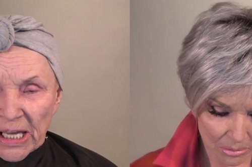 Πριν και μετά. Γιος κινηματογραφεί την θεαματική μεταμόρφωση της 78χρονης μητέρας του με μακιγιάζ
