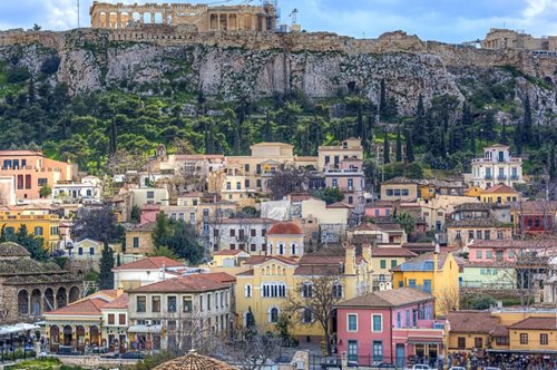 Η πρώτη φωτογραφία της Αθήνας παρουσιάζει μια γνώριμη περιοχή της πόλης όπως δεν την έχουμε ξαναδεί