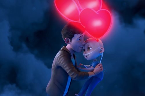 «Η καλύτερη θεραπεία είναι η αγάπη»: Το πιο τρυφερό βίντεο που είδαμε κατά του παιδικού καρκίνου