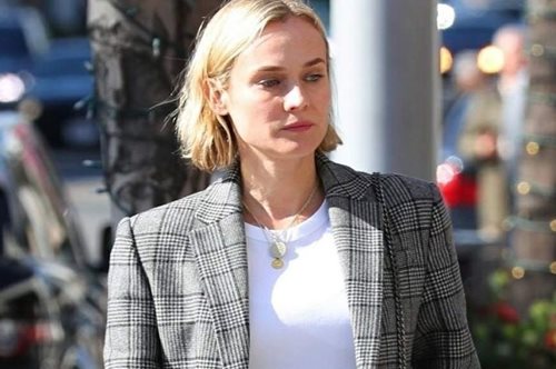 Η Ντάιαν Κρούγκερ γνωρίζει ποιος είναι ο πιο στιλάτος τρόπος να φορέσεις τα ρούχα του Mango