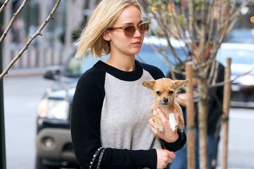 Η Τζένιφερ Λόρενς εμφανίστηκε στη Νέα Υόρκη με τον έναν συνδυασμό που δείχνει πως ήρθε η άνοιξη