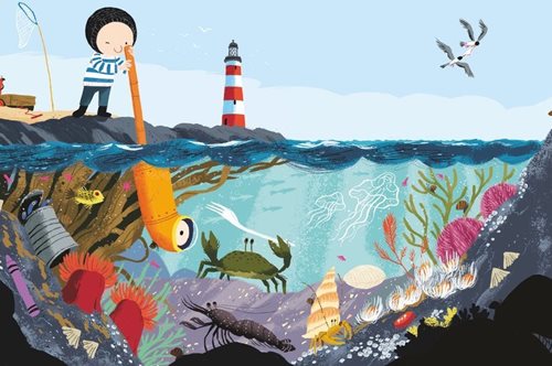 Ο πολυβραβευμένος Benji Davies μάς ταξιδεύει σε βόρειες θάλασσες με φάρους, παλίρροιες και θηλαστικά