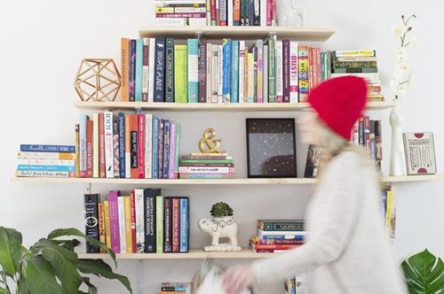 Φτιάξ' το μόνη σου: Η έξυπνη λύση της βιβλιοθήκης-διαμάντι