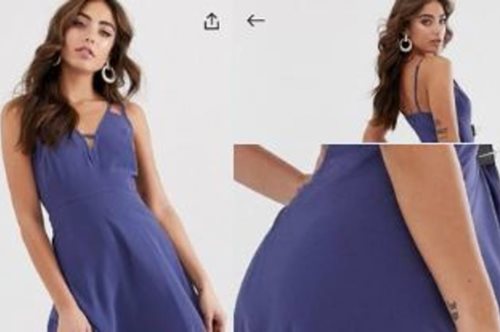 Η εταιρία ASOS ζήτησε συγγνώμη για τη φωτογραφία με ένα φόρεμα προς πώληση στην ιστοσελίδα της