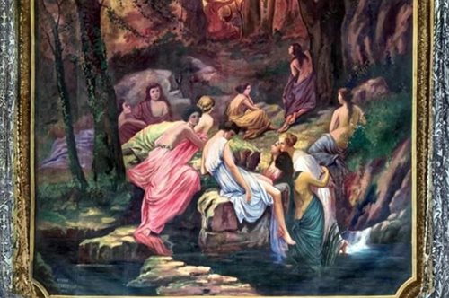 Η πανέμορφη, ιστορικής σημασίας αυλαία, επιστρέφει στο Δημοτικό Θέατρο Πειραιά μετά από 93 χρόνια 