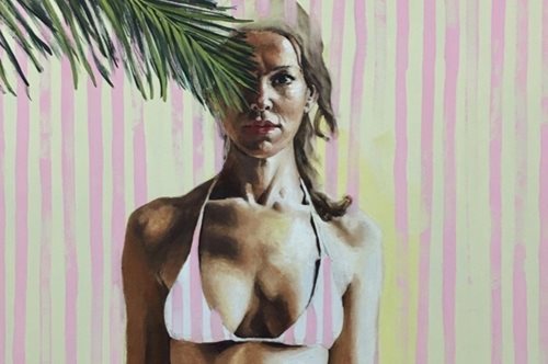 «Ένα κομπάκι στο λαιμό, αυτό θέλω να πετύχω»: Η αντισυμβατική ζωγραφική της Στέλλας Καπεζάνου