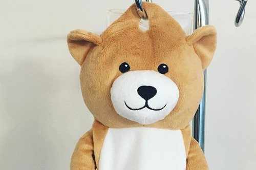 Παιχνίδι ζωής: Ένα 12χρονο κορίτσι με αυτοάνοσο σχεδίασε αρκουδάκι που κρύβει τη φιάλη του ορού