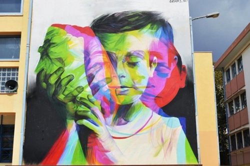 Η Πάτρα αλλάζει πρόσωπο: Η 10η τοιχογραφία που ντύνει τα κτίριά της στο ArtWalk 2019