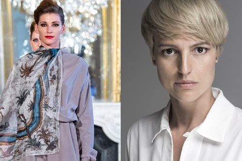 «Μεταλλικές υφές, τολμηρά ντραπαρίσματα»: Η Ορσαλία Παρθένη στην εβδομάδα Haute Couture στο Παρίσι