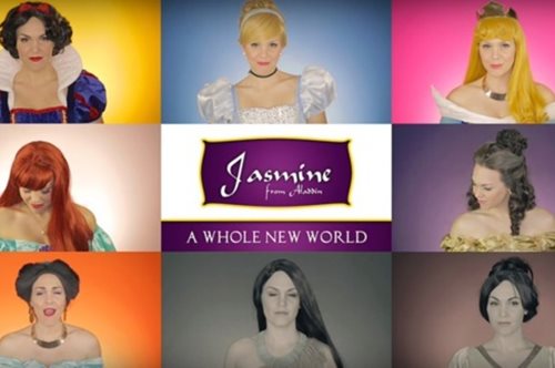 Η εξέλιξη των αγαπημένων ηρωίδων της Disney σε ένα video