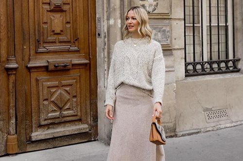 Έτσι φορούν το πλεκτό οι πιο στιλάτες Παριζιάνες. Ζεστασιά και κομψότητα με μία κίνηση