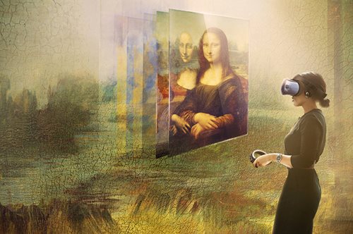 Ανατριχιαστική εμπειρία. Mέσα στο πορταίτρο της Μόνα Λίζα με τη βοήθεια του virtual reality