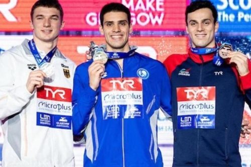 Χρυσό μετάλλιο στα 200 μ. πεταλούδα ο Βαζαίος στη Γλασκώβη. Επιτεύγματα που ξεπερνούν κάθε φαντασία