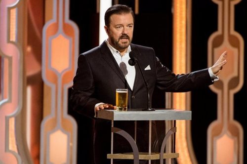 Αποδόμησε όλο το Χόλιγουντ σε 5'. Ο Ρίκι Τζερβέις έβγαλε τον τελευταίο λόγο του σε Χρυσές Σφαίρες  