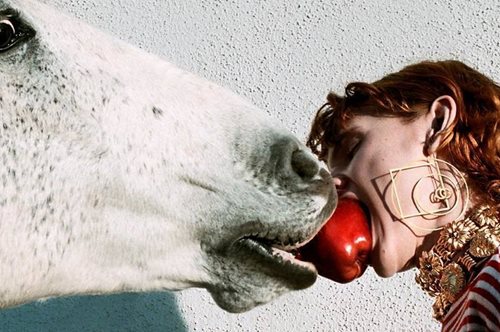 Με ένα άλογο στην πισίνα: Η νέα καμπάνια του Λάνθιμου για τον Gucci είναι ό,τι πιο σουρεαλιστικό