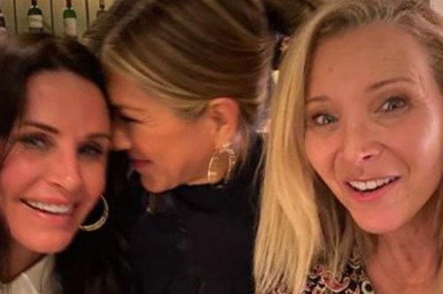 Άνιστον, Κοξ και Κούντροου έκαναν ένα μίνι Friends reunion, σε μία βραδιά μόνο για «κορίτσια»