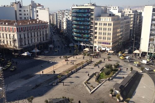 Η εντυπωσιακή φωτογραφία από τη νέα, ολοκληρωμένη πλατεία Ομονοίας κόβει την ανάσα