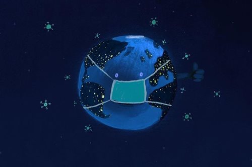 Γραφίστες και καλλιτέχνες στέλνουν το δικό τους μήνυμα για τον κορoνοϊό