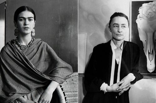 Φρίντα Κάλο σε Τζόρτζια Ο΄Κιφ: 