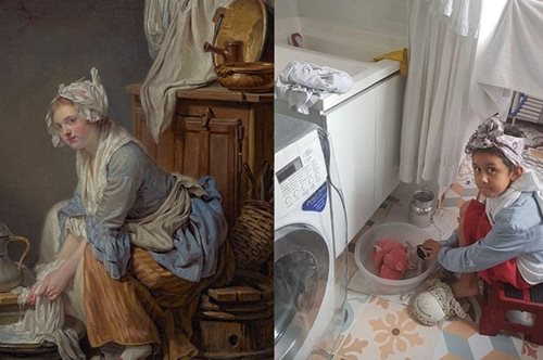 Πώς μπορείς να μιμηθείς διάσημα έργα τέχνης εν μέσω καραντίνας: Το νέο challenge του μουσείου Getty