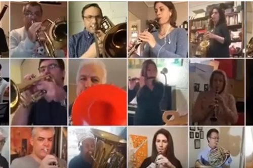 Η Φιλαρμονική Ορχήστρα του Δήμου Αθηναίων παίζει Χατζιδάκι μέσω skype