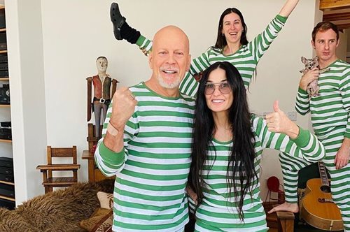 Ο Μπρους Γουίλις ξύρισε το κεφάλι της κόρης του,Ταλούλα, και τώρα είναι ίδια τη Ντέμι Μουρ του 1997